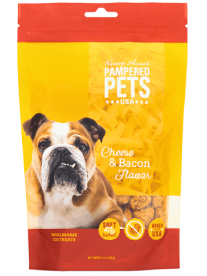 Cheddar Cheese & Bacon Soft Baked Dog Treats