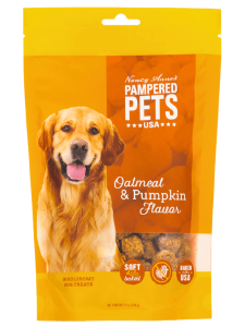 Wholesome Oatmeal & Pumpkin Soft Baked Dog Treats