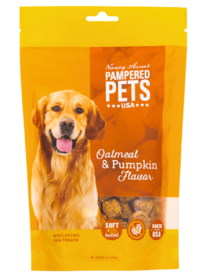 Wholesome Oatmeal & Pumpkin Soft Baked Dog Treats