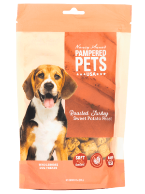 Roasted Turkey Sweet Potato Soft Baked Dog Treats