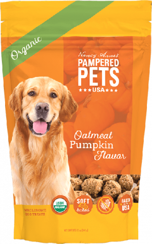 Organic Oatmeal & Pumpkin Flavor Soft Baked Treats